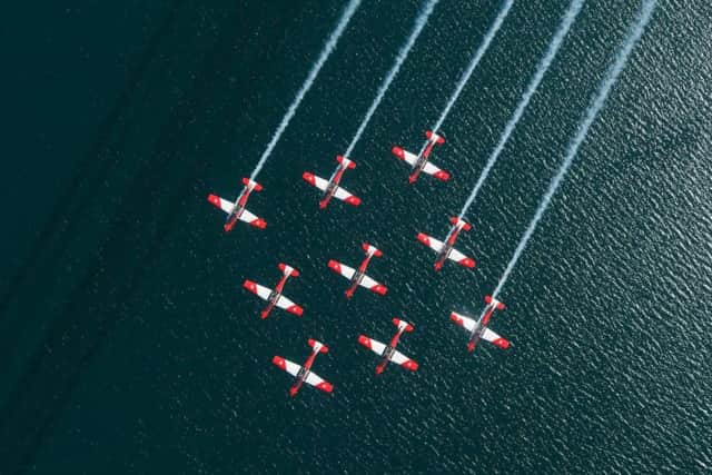The Swiss Air Force display team is heading to the city. Photo: Swiss Air Force.