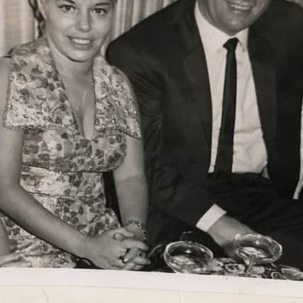 Benny Cooney pictured with wife Shirley