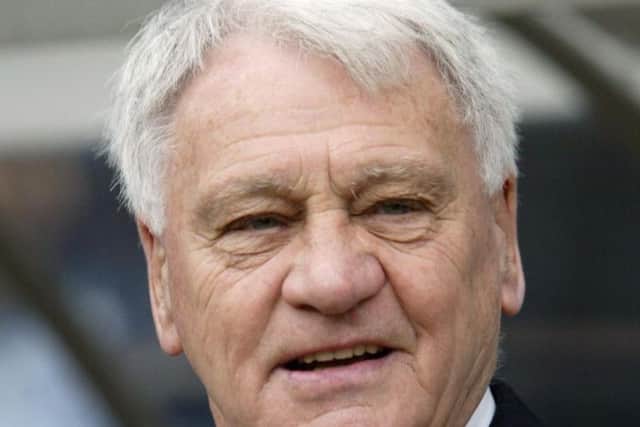 Former Newcastle United and England manager Sir Bobby Robson.
