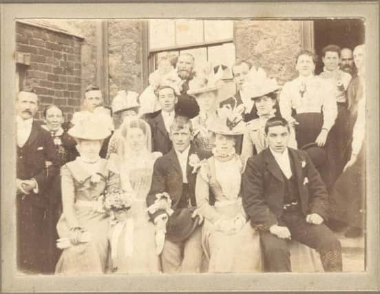 The Hastings family wedding from 1899.