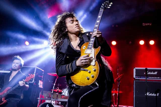 Guitarist Danny Dela Cruz proved himself a rising star, even though the new line-up of Inglorious have played just half a dozen live shows.