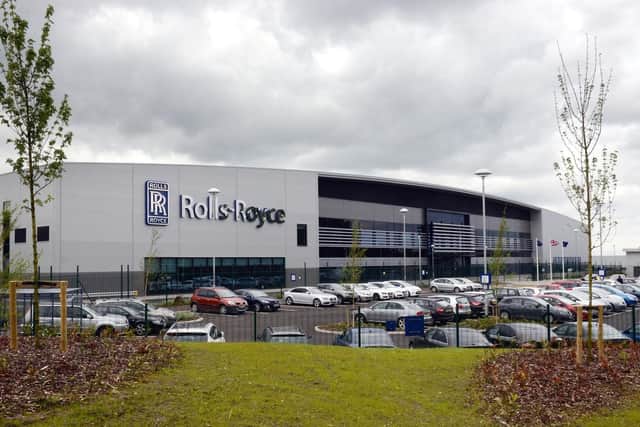 The Rolls Royce plant in Washington was one of the first employers to sign up for Unite's 'period dignity' campaign.