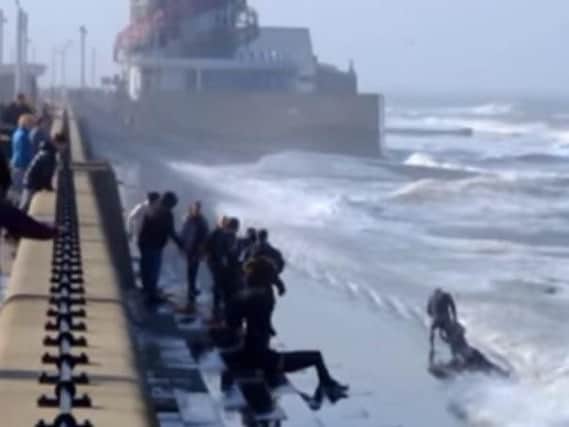The RNLI is warning people about the dangers of the sea.