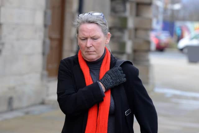 Sharon Henderson leaves Sunderland Magistrates' Court