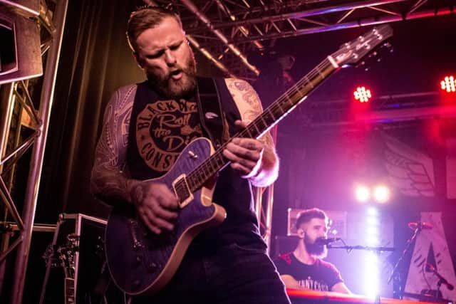 Former MMA fighter Kris Barras is building a reputation as one of the UK's best blues-rock guitarists.