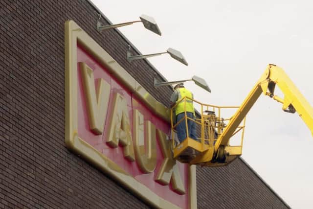 Flashback to the distinctive Vaux signs disappearing from the city's skyline in 1999.