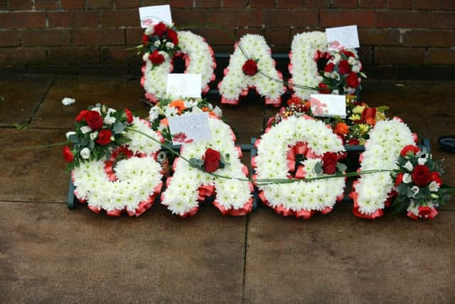 Funeral of Nigel Saddington