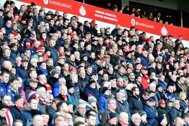 Fans at the Stadium of Light