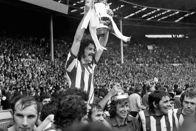 Sunderland fan Roland Rasmussen watched the 1973 FA Cup Final on Danish TV.