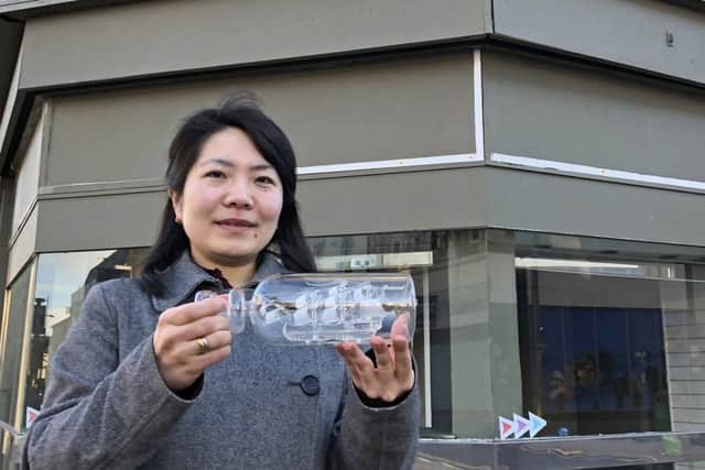 Dr Ayako Tani at Mackies Corner.