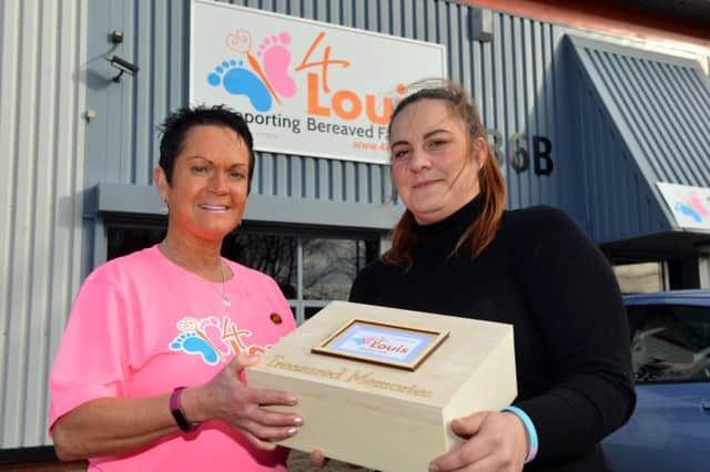 Charity champion Julie Reay Boxing Day dip fundraiser with Kirsty McGurrell from 4Louis