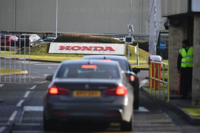 A general view of the Honda plant in Swindon, which the company has confirmed will close in 2021 with the loss of 3,500 jobs.