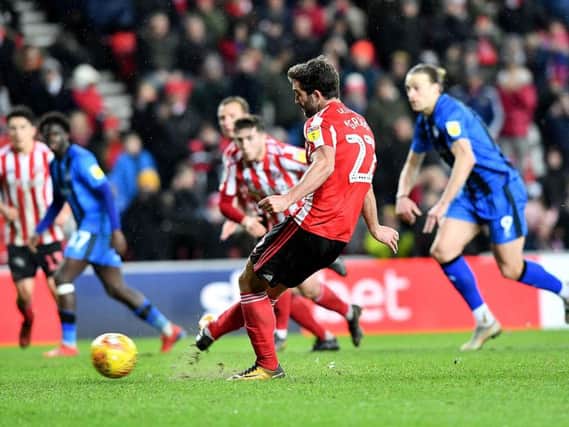 Will Grigg has netted his first goal for Sunderland - and fans were quick to react