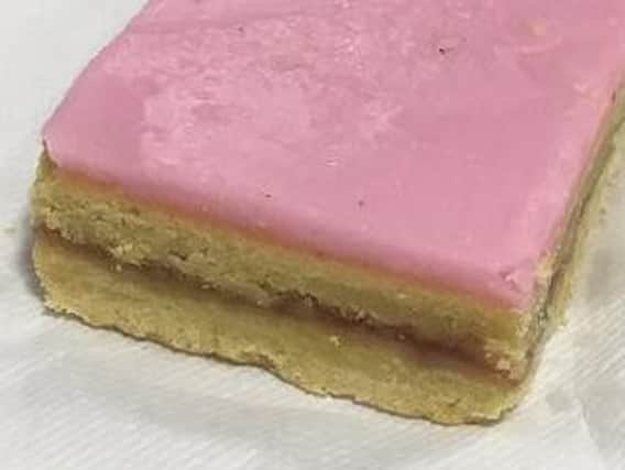 A pink slice