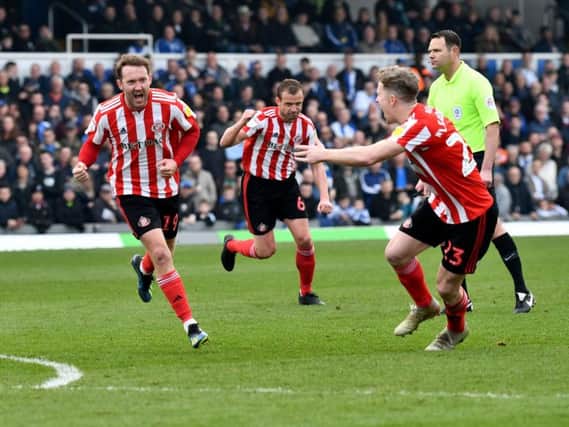 Aiden McGeady netted Sunderland's second at Bristol Rovers