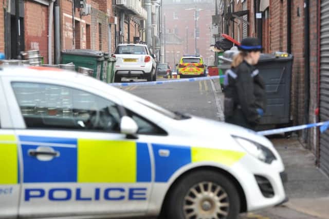 An alleyway between The Borough and Gatsbys remained cordoned off today after an 18-year-old died after being attacked.