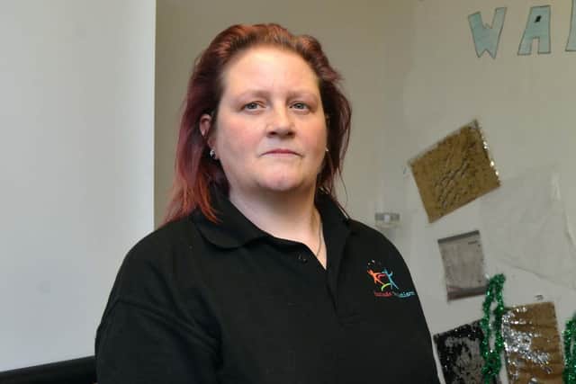 Marie Jevon, founder and chief executive of Inbclude 'In' Autism, said she is 'sickened' by the break-in at the sensory garden.
