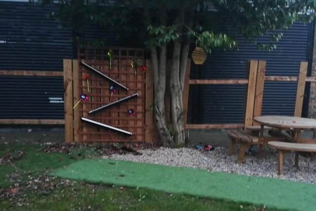 Thieves struck over the weekend at the sensory garden run by Include 'In' Autism at the Downhill centre, Sunderland.