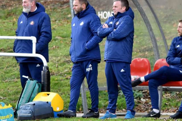 Sunderland Under-23s boss Elliott Dickman.