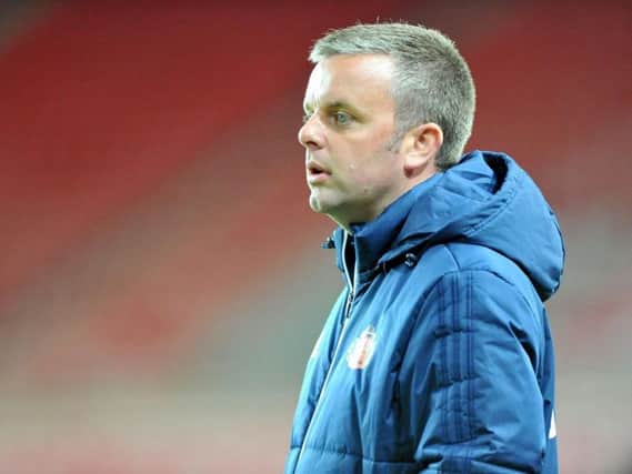 Sunderland Under-23s boss Elliott Dickman wasn't happy with the way his side started the game against Stoke Under-23s in the Premier League Cup.
