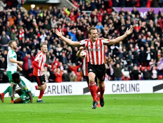 Lee Cattermole has now netted five times for Sunderland this season