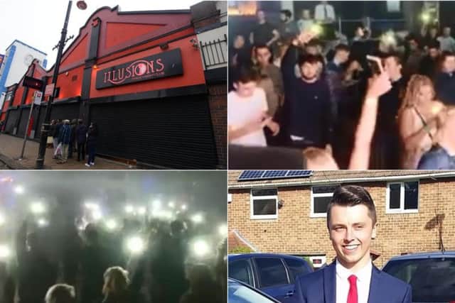 A tribute was held at Illusions nightclub in Sunderland for Connor Brown.