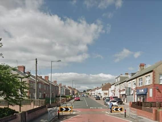 The incident happened on The Avenue in Seaham. Image copyright Google Maps.