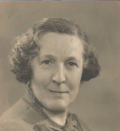 The first Sunderland president, Emmeline Wright