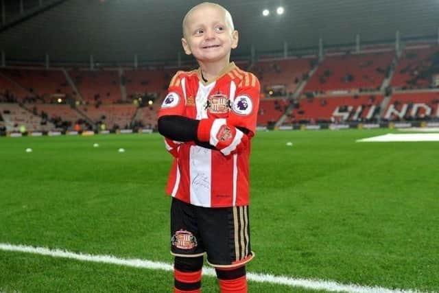 He acted as mascot for both Sunderland and England.