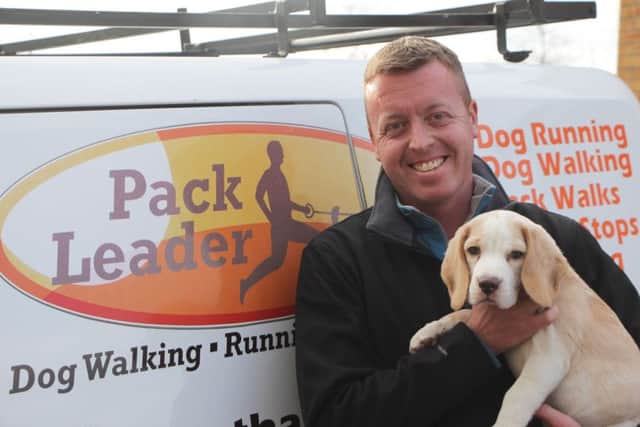 Dominic Hodgson, dog trainer and author.