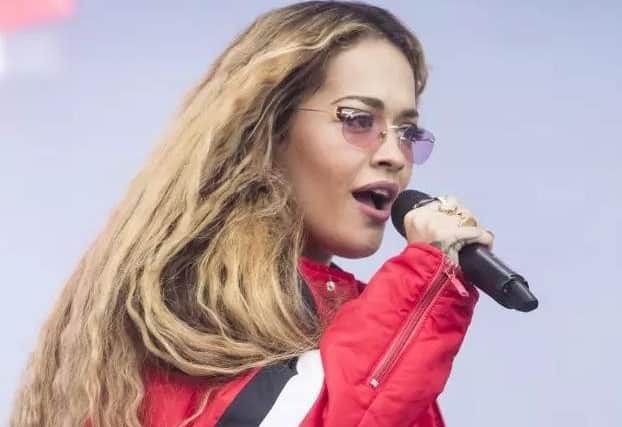 Rita Ora will be playing a at BBC Radio 1's Big Weekend in Middlesbrough.