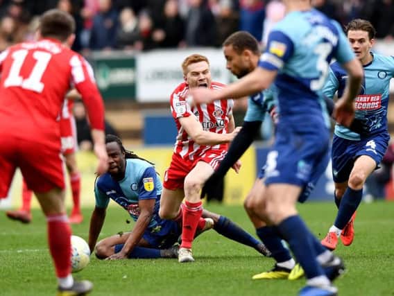 Sunderland forward was forced off with an ankle injury against Wycombe on Saturday.