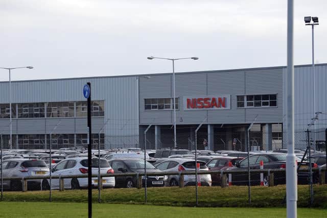 The Nissan plant in Washington.