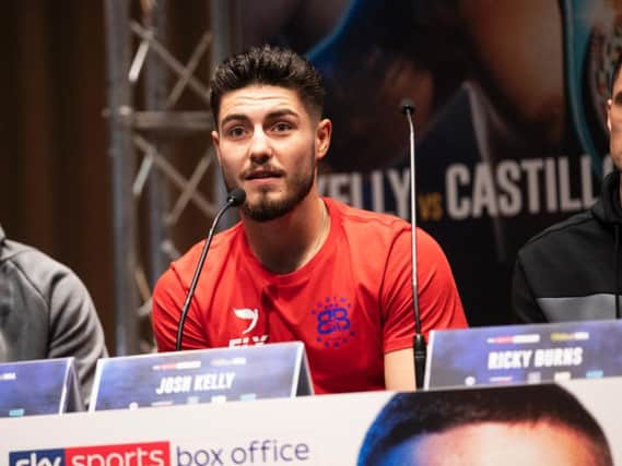 Josh Kelly is looking to gatecrash the world welterweight scene in 2019 (Pic via Matchroom Boxing).