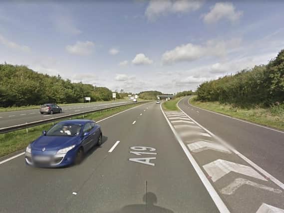 A19 at the A183 turn off. Picture by Google