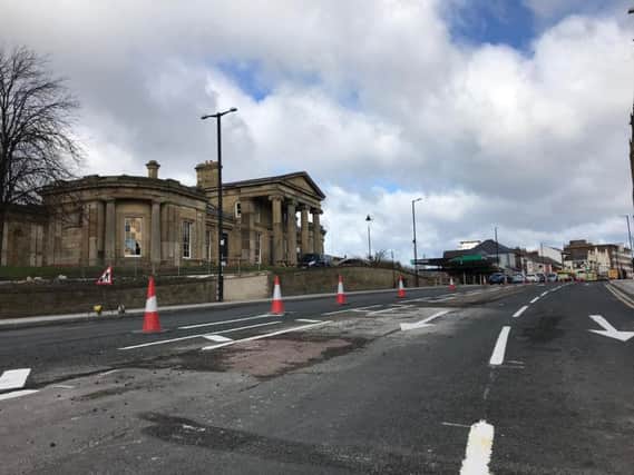 North Bridge Street will open to all two-way traffic on Monday after the morning peak period.