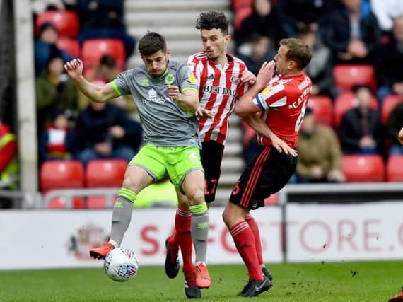 Tom Flanagan returned to the Sunderland side on Saturday after suffering concussion