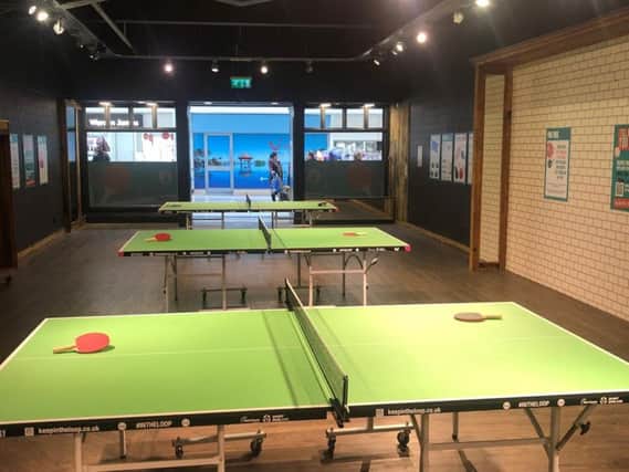 A pop-up Ping Pong Parlour has opened in Sunderland