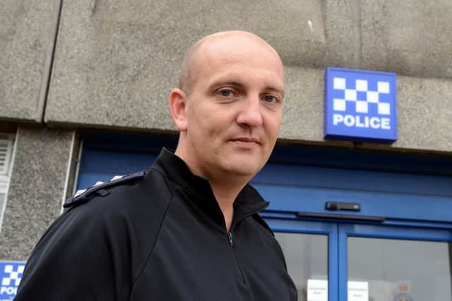 Northumbria Police Neighbourhood Inspector Jamie Southwell.