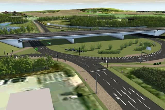 How the new Testo's roundabout will look as work starts on a new 175million scheme to improve journey times on the A19.