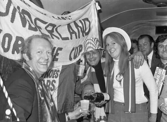 On their way to Wembley in 1973.