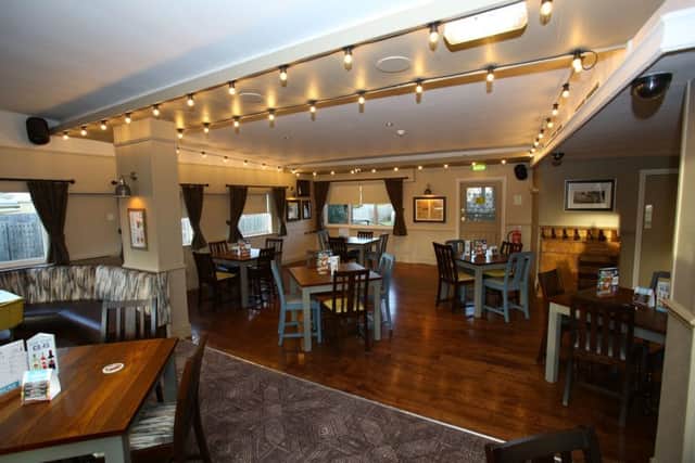 The new interior dining area at The Mallard in Seaham.