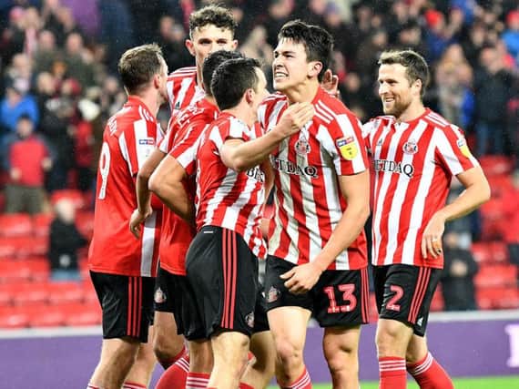 Sunderland players are preparing for the Checkatrade Trophy final against Portsmouth on Sunday.