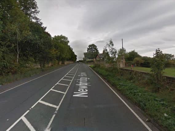 The collision happened on Newbridge Bank on the A183 Chester Road. Image copyright Google Maps.
