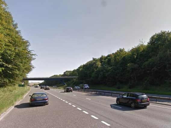 The collision has happened between the A183 and A690 on the southbound carriageway of the A19. Image copyright Google Maps.