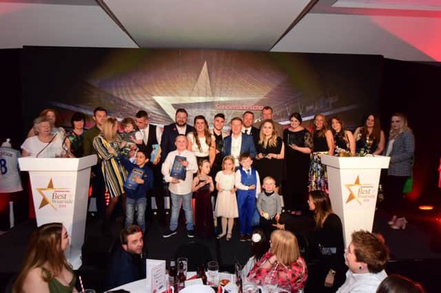 Award winners at the Sunderland Echo Best of Wearside Awards 2019 at the Stadium of Light.