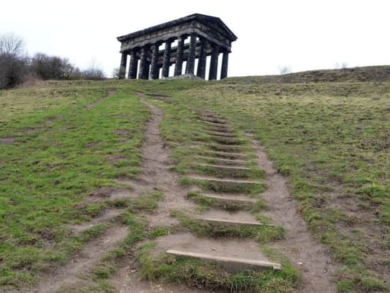 Penshaw Monument is one of the landmarks that will be lit up as part of the week.
