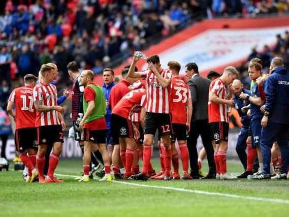 Sunderland were beaten 5-4 on penalties by Portsmouth at Wembley.