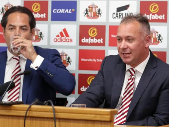 Stewart Donald has apologised to Sunderland fans after defeat at Wembley