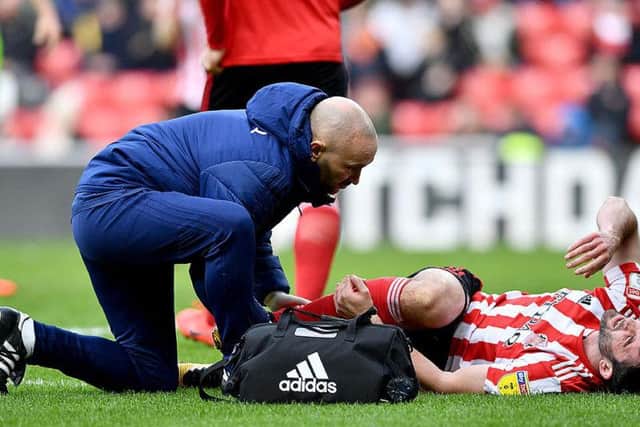 Jack Ross has a plan in place to manage Will Grigg's ankle injury at Sunderland